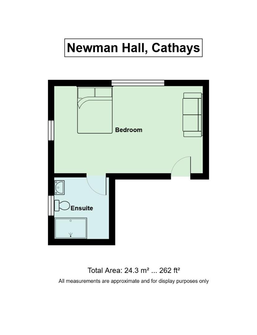 Floorplan for Colum Road, Cathays